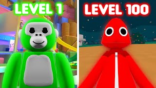 Level 1 VS 100 Gorilla Tag Fan Games [upl. by Aztinay963]