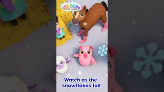 ❄️ The Snowflake Song ❄️ kidssongs karaoke lellobee happysong snow snowflakes [upl. by Redman]