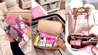 Travel Bag Packing Organizing TikTok Compilation [upl. by Frayne]