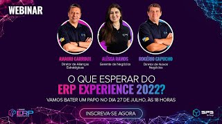 O que esperar do ERP EXPERIENCE 2022 [upl. by Kristien471]