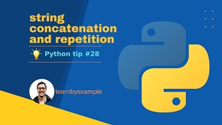 Python tip 28 string concatenation and repetition [upl. by Cheung527]