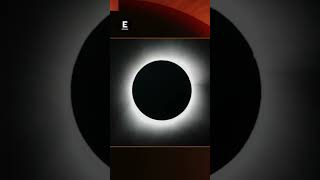 Así se vio desde el espacio el eclipse solar 2024 [upl. by Rai]