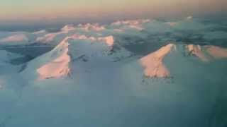 Landing in Tromsø 16x speed [upl. by Ardnasyl799]