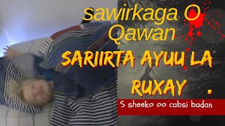 5 sheeko Oo cabsi badan Sariirta ayuu la ruxay Muqaladeeda oo Qawan Ayuu weydiye [upl. by Jovia]