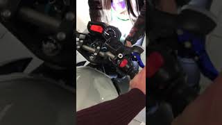 YAMAHA XJ6 2015 TOP SPEED [upl. by Ayhdnas]