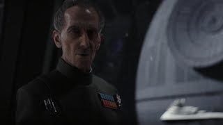 Grand Moff Tarkins First Scene  Rogue One A Star Wars Story 2016 [upl. by Lisle]