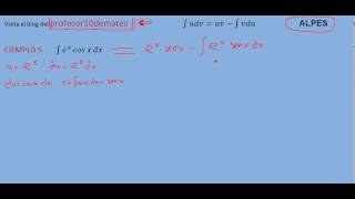 Integrales por Partes Ciclicas 🔝 Ejercicios resueltos paso a paso [upl. by Alilahk]