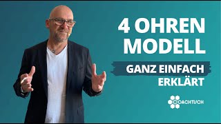 ✅ 4 Ohren Modell  einfach erklärt in 5 Minuten Schulz von Thun [upl. by Sualohcin]