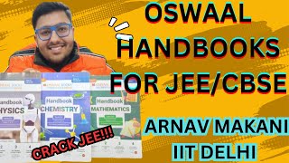 Best HandBooks for JEECBSE  Oswaal Books  IIT Delhi jee jeebooks iit [upl. by Plate]