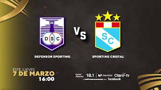 🏆 Defensor Sporting vs Sporting Cristal  Conmebol Libertadores SUB20 [upl. by Aniad]