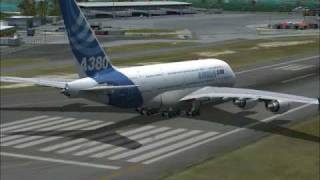 My fsx payware a380 and scenery pack for stmaarten [upl. by Johnathan]