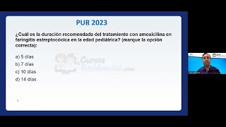 Pregunta de la Prueba Única de Residencias de Uruguay Tratamiento de faringitis bacteriana [upl. by Humble]