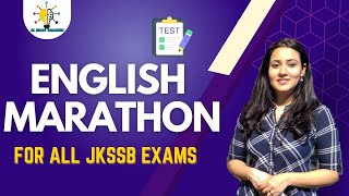 ENGLISH MARATHON FOR ALL JKSSB EXAMS II jkssb jkpconstable [upl. by Singh]