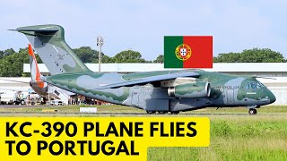 Portugal received the second KC390 Millennium transport aircraft [upl. by Mcculloch]