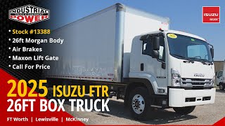 2025 Isuzu FTR  Cummins B67  Allison Transmission  26ft Box w Lift Gate  Stock 13388 [upl. by Yellac]