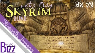 Lets Play Skyrim Blind Ep 72  Word of Power  Strength Dragon Aspect Word Wall [upl. by Jameson]