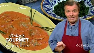 Tasty Crab Ravioli the Jacques Pépin Way  KQED [upl. by Cusick]