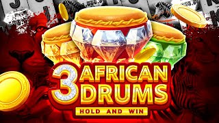 BNG  3 African Drums Hold and Win [upl. by Eislehc]