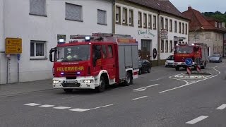 Jahreshauptübung Feuerwehr UbstadtWeiher 26062015 [upl. by Rosenkrantz]