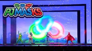 PJ Masks  Save the Day Song from PJ Masks LIVE  PJ Masks HQ [upl. by Moonier]