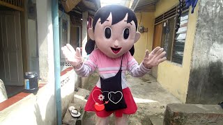 Badut lucu Badut Mampang Shizuka lagi joget Tik Tok [upl. by Ecidnacal]