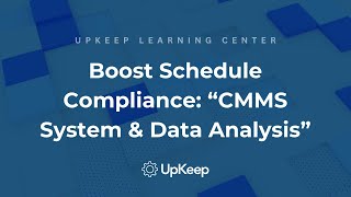 How to Improve Preventive Maintenance Schedule Compliance Indepth Data Analysis amp CMMS System Tips [upl. by Hitoshi487]