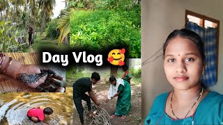 என்னுடைய கணவர் தேங்காய் குடோனுக்கு வேலைக்கு போறாங்க amp Day Vlog 🥰 எப்படி இருக்குனு பார்க்கலாம் வாங்க [upl. by Winnie]