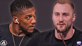 I HAVE SECRETS Anthony Joshua vs Otto Wallin • PRESS CONFERENCE  DAZN amp TNT Sports [upl. by Einyaj]