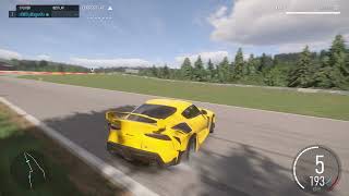 Forza Motorsport Francorchamps Drifting  Back to Back Reverse Entry [upl. by Eadith]