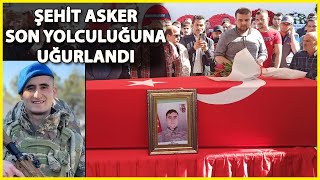 Şehit Sözleşmeli Er Meral Son Yolculuğuna Uğurlandı [upl. by Akimaj]