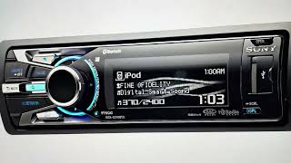 Hard Reset Sony DSXS310BTX Car Radio [upl. by Neemsay]