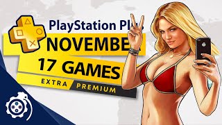 PlayStation Plus Extra amp Premium  November 2024 PS [upl. by Kimmi341]