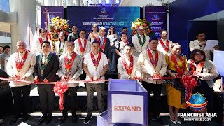 Franchise Asia Philippines 2024 Expo Opening Ceremonies Highlights  April 12  SMX Manila [upl. by Cissiee]