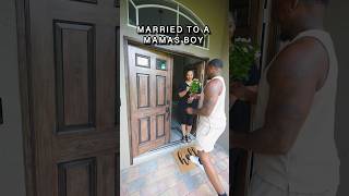 Mamas boy 😒😌 mamasboy marriedlife marriage relationship relatable [upl. by Erv787]