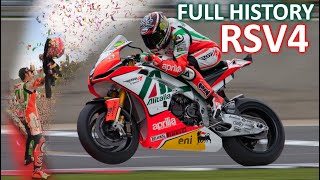 Full History of the RSV4  A Superbike Champion [upl. by Lilybelle123]