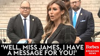 BREAKING NEWS Trumps Lawyer Alina Habba Goes Off On Letitia James Judge At NYC Civil Fraud Trial [upl. by Roddie]