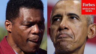 Obama Makes Fun Of Herschel Walker [upl. by Rhpotsirhc]