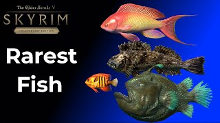 Skyrim Where to find the Rarest Fish in Skyrim [upl. by Sevart]