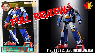 Voltes V Soul of Chogokin GX31SP  CHOGOKIN 50th Anniversary version  FULL REVIEW soc gx31sp [upl. by Aihsinyt]