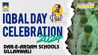 IQBAL DAY CELEBRATION 2024  DAREARQAM SCHOOLS SILLANWALI CAMPUS [upl. by Yekcir]