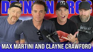 Max Martini And Clayne Crawford  Drinkin Bros Podcast Episode 1224 [upl. by Eico]