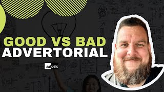 Good vs Bad Advertorial The Real Examples  Justin Brooke [upl. by Tove706]