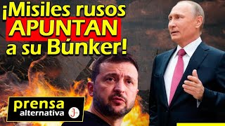 URGENTE Ejército ruso halló el escondite de Zelenski [upl. by Anerahs]