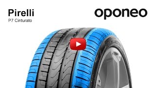 Pirelli Cinturato P7 ● Summer Tyres ● Oponeo™ [upl. by Nnylaf]