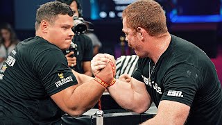 SCHOOLBOY VS RYAN BOWEN  ARM WRESTLING SUPER MATCH 2024 [upl. by Mathi]