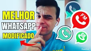 WHATSAPP MODIFICADO O QUE SÃO E QUAL MODS VALE A PENA USAR  PONTOS POSITIVOS E NEGATIVOS [upl. by Absa]