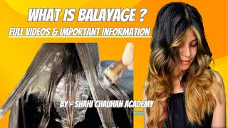 Level 4 What is Balayage  Mastering Balayage Full Hair Coloring Technique Explained [upl. by Esertak]