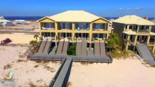 Navarre Beach Florida Drone Real Estate Video quotA Shore Thingquot Vacation Rental [upl. by Costanzia]