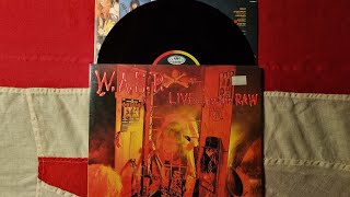 WASP  LiveIn The Raw Close Up 1987 12quot Vinyl [upl. by Ganny808]