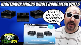 Testing wifi mesh in 3 different homes NETGEAR Nighthawk Mesh WiFi 6 System MK63S [upl. by Onil376]